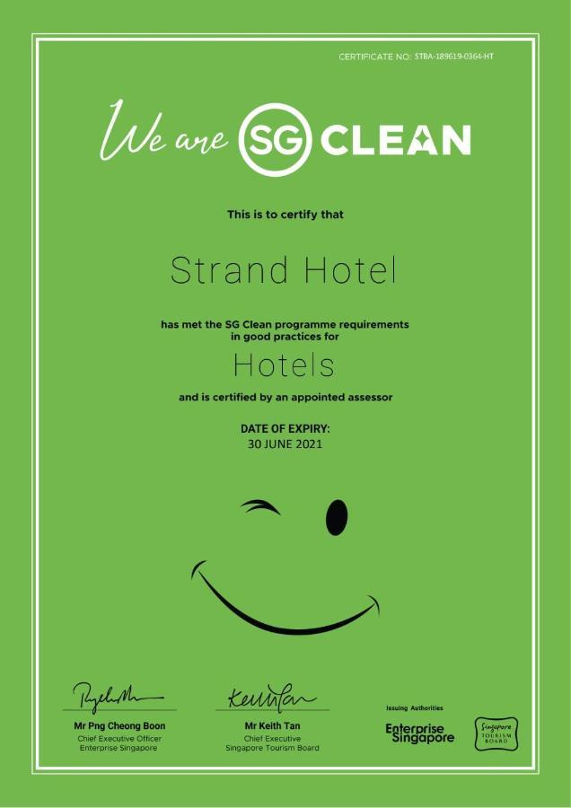 Strand Hotel Singapore Ngoại thất bức ảnh